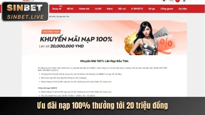 Khuyến mãi nạp đầu vip66 game